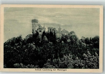 38079589 - 6100 Meiningen Castle Landsberg photographer Otto Weber