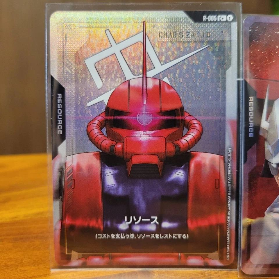 Gundam Card Game Resource set of 10 EXBP-004 EX Base Zaku II Char special set - Image 2 of 4