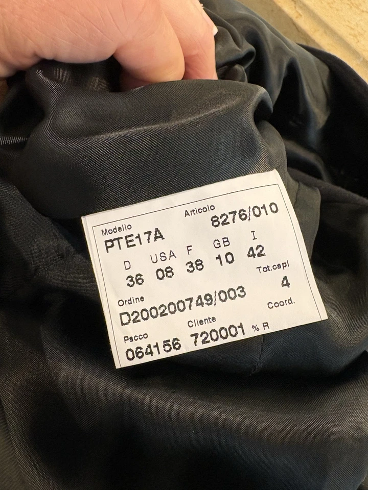 Abrigo Largo Belvest Italia Lana Angora Cachemira Ajuste Acampanado Mujer’s Talla 42/US 8 USADO EN EXCELENTE ESTADO Foto 4 de 4