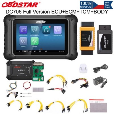 OBDSTAR DC706 Full Version ECU Tool+ECM+TCM+BODY with MP001 Kit with P003+ Kit