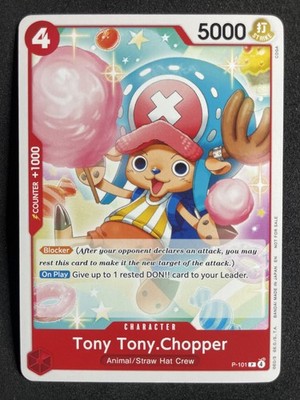 Tony Tony.Chopper Store Tournament 2025 Vol. 4 One Piece Promo Card P-101