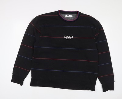 Schwarzer Pullover Sweatshirt Herren UK Größe XL Topman