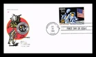 US COVER EXPRESS MAIL $9.95 MOON LANDING 25TH ANNIVERSARY FDC HOUSE OF FARNAM