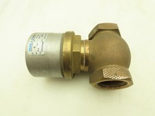 Valvaut Effepi Z200506E Pneumatic Controlled Globe Valve 1-1/2" NPT PTFE Bronze