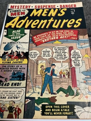 Men s Adventures #5 Atlas Comics 1950 Stan Lee