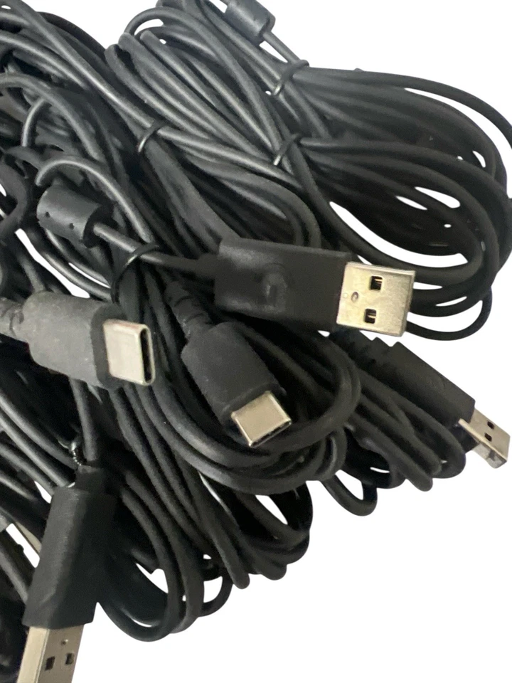 12x Oficial Logitech USB A a USB-C Cable de Carga para Teclado Ratón Auriculares Foto 3 de 4