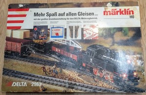 Vintage MÄRKLIN HO Scale DB Train Set  Delta 2963 Module Locomotive 230V AC Euro