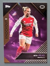 2024-25 Topps Women's Knockout UEFA Beth Mead /25 Purple