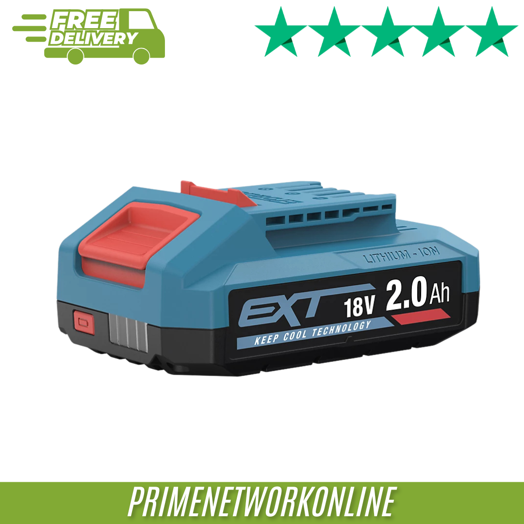 Erbauer 18V EXT Keep Cool 2Ah Li-ion Power Tool Battery 100% ORIGINAL ⭐⭐⭐⭐⭐