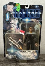 Star Trek First Contact Lt Cmdr Geordi LaForge Figure Playmates 1996 Vintage