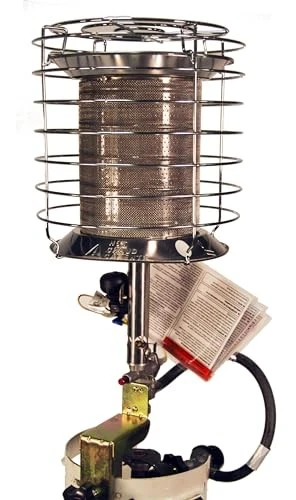 DuraHeat 360 grados tanque calentador portátil calentador de propano para exteriores Foto 3 de 4