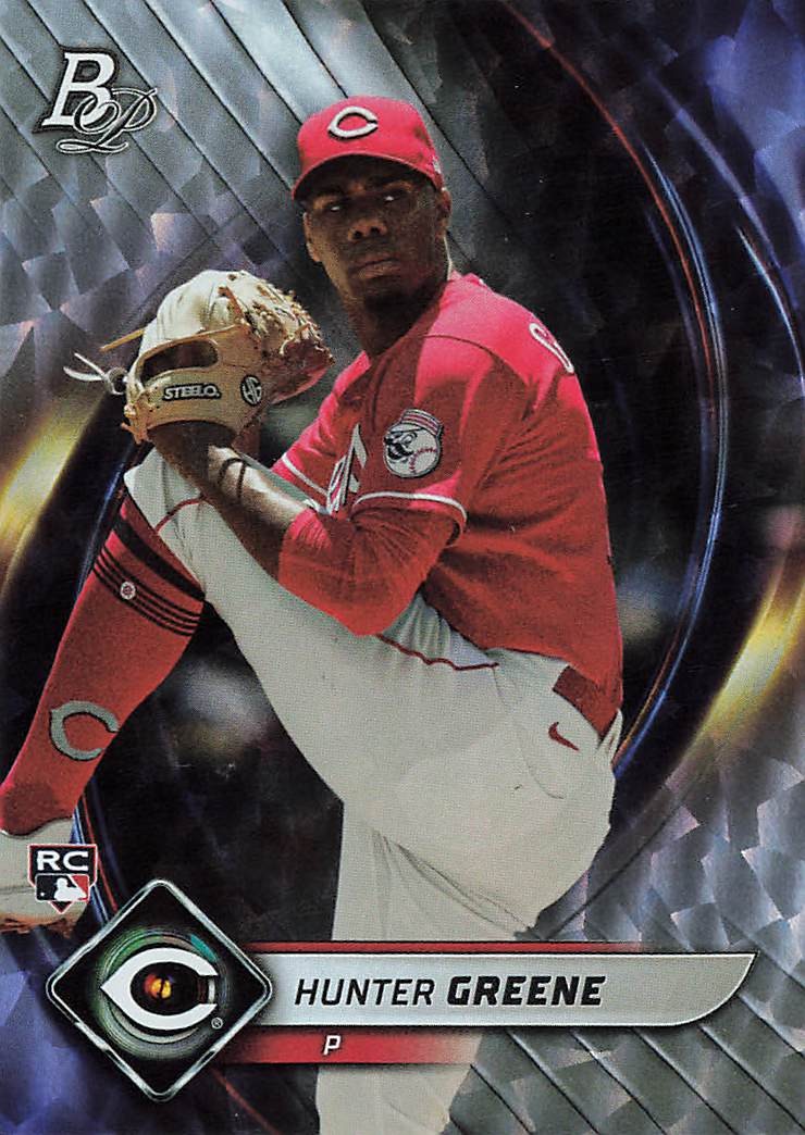 2022 Bowman Platinum #29 Hunter Greene