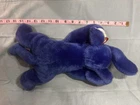 RARE Ty Beanie Babies Peanut Royal Blue Elephant Plush Vintage 1995 Retired