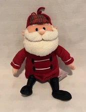 Vintage Stuffins Rudolph The Red Nosed Reindeer Santa Claus 12" Plush CVS 1999