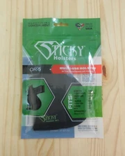 Sticky Holsters; OR-5: Multi-Use Holster: In Waistband or Pocket; Black