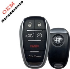 Oem Unlocked 2017-2023 Alfa Romeo Giulia Stelvio Smart Key Remote Fob Kr5alfa434