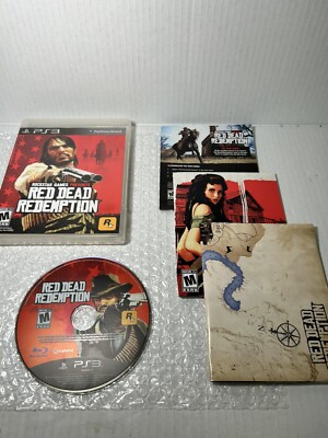 Red Dead Redemption (PlayStation 3 PS3) Complete CIB w/ Map Poster