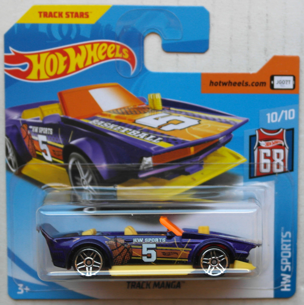 Hot Wheels Track Manga Violettmetallic/Gelb Neu/Ovp Auto Spielzeugauto Mattel Hw-image