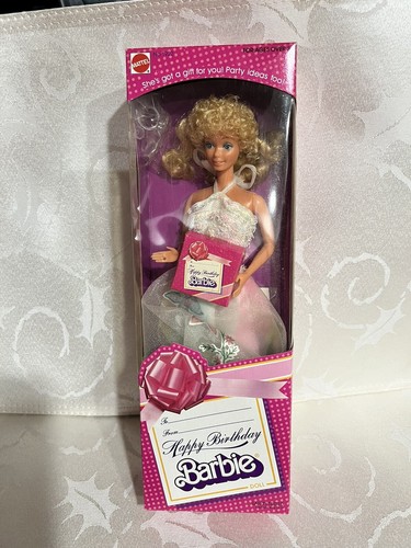 Vintage 1982 Mattel Happy Birthday Barbie #1922 Made In Philippines NIB