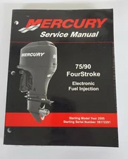 2005 Up Mercury 75 90 FourStroke EFI Service Manual Marine Engine Elec. Fuel Inj