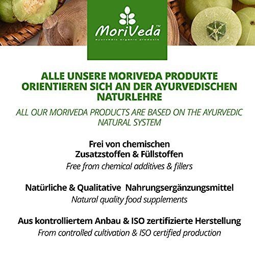 MoriVeda Triphala Tabs 1000mg I Die 3in1 Kombination für Ihre VerdauungI 1x120 - Bild 3 von 9