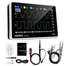FNIRSI 1013D Plus Oscilloscope: Portable Handheld Tablet with High Voltage Pr...