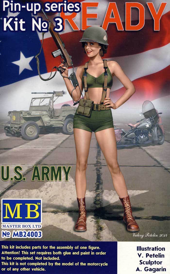 Masterbox Pin-Up Series, Kit No.3 Alice - 1:24E - Master Box Ltd. - Image 2