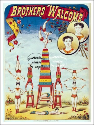 Poster Vintage 'KNOCK COMÉDIE ROXQ' - Format 40x60 Cm - Haute Qualité - Décoration Murale Neuve
