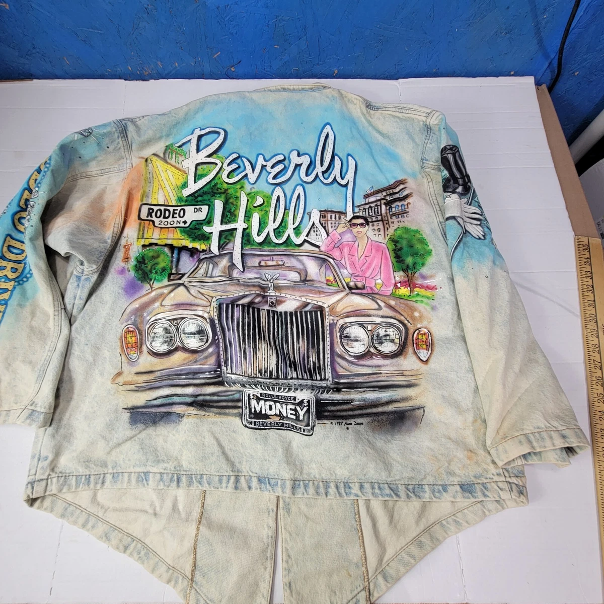 VTG Tony Alamo Beverly Hills Rodeo Drive Women Jacket Large
