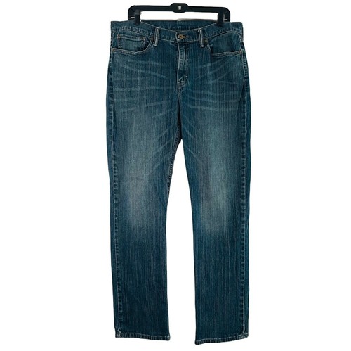Levis Mens Jeans Medium Wash Straight 