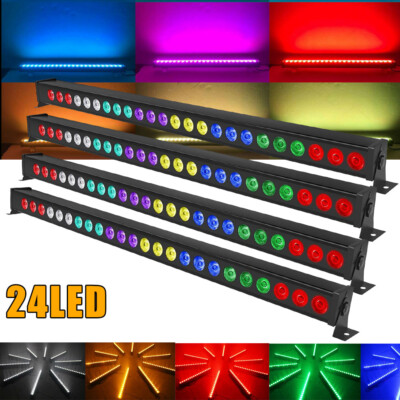 #ad #ad 24x5w LED RGBW Wall Washer Stage Light DMX512 KTV Party DJ Disco Bar Show Decor $64.99