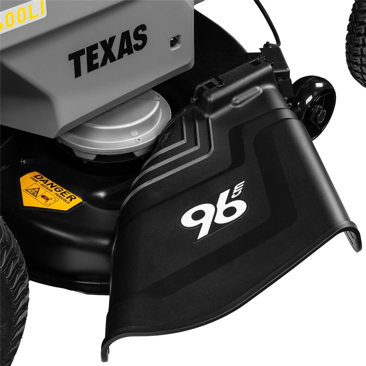 TEXAS Epsilon R9600Li Akku-Aufsitzmäher – 96 Cm Schnittbreite, 72V/27,6Ah, Für Flächen Bis 4000 M²