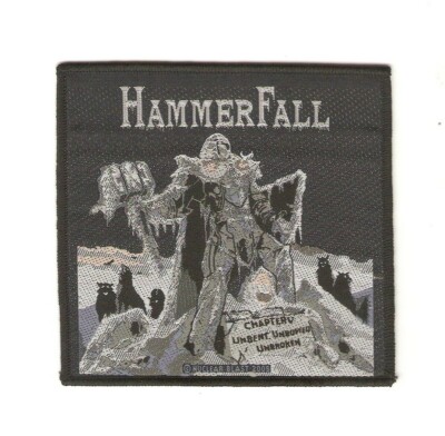 HAMMERFALL - CHAPTER V UNBENT UNBOWED UNBROKEN - AUFNÄHER / PATCH
