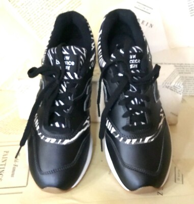 New Balance Sneaker CW997HCI Zebra Leather Black White Gum New Balance Sneaker CW997HCI Zebra Leather Black White Gum
