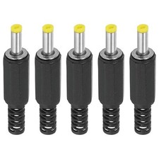 PATIKIL 4x1.7mm DC Male Plug Power Supply Ends 5 Pack DIY DC Barrel Connector...