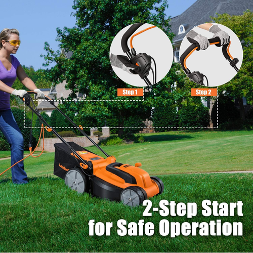 MEB1216K Electric Lawn Mower 16-Inch 12AMP - Picture 8 of 9