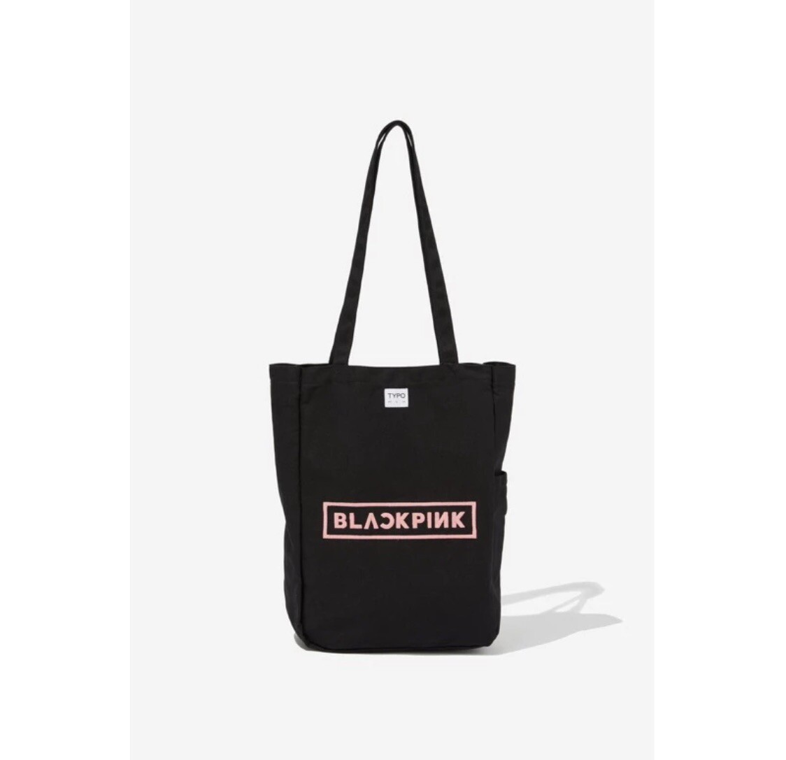 BLACKPINK X Typo Women Tote Bag - Brand New, Sealed, SOLD OUT