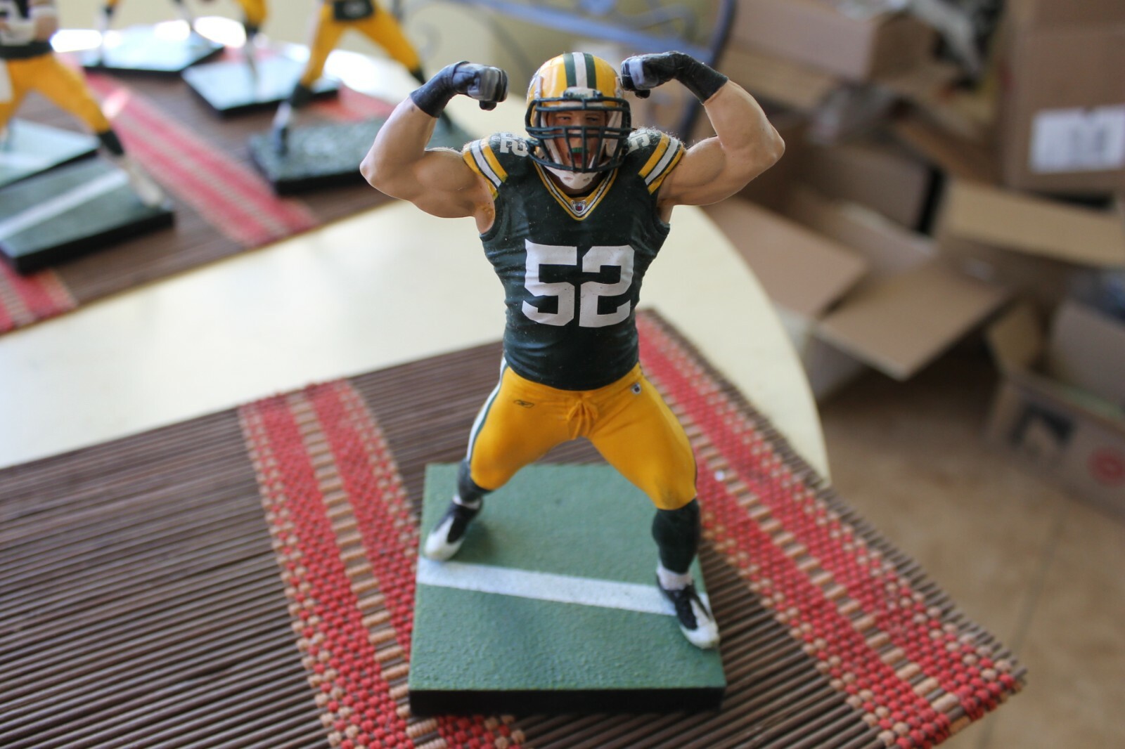 LOOSE NFL PACKERS MCFARLANES: RODGERS, MATTHEWS, JENNINGS  & DRIVER