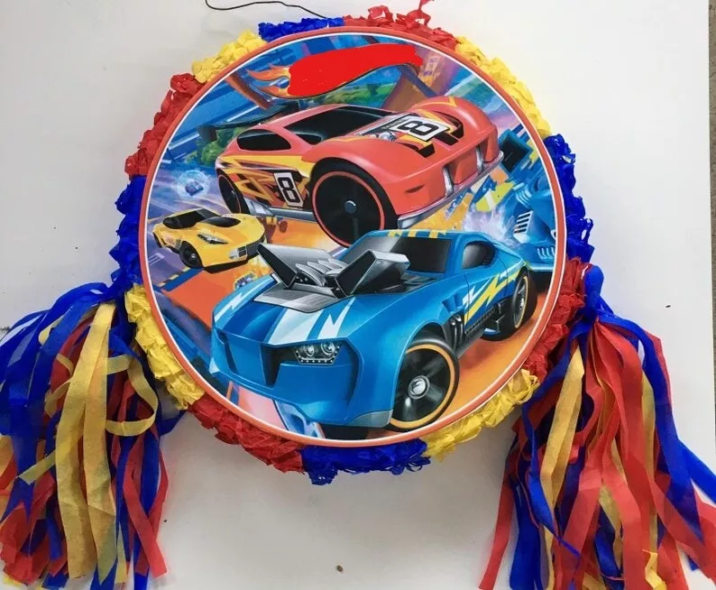 Hot Wheels Piñata Birthday Party Game Free Shipping