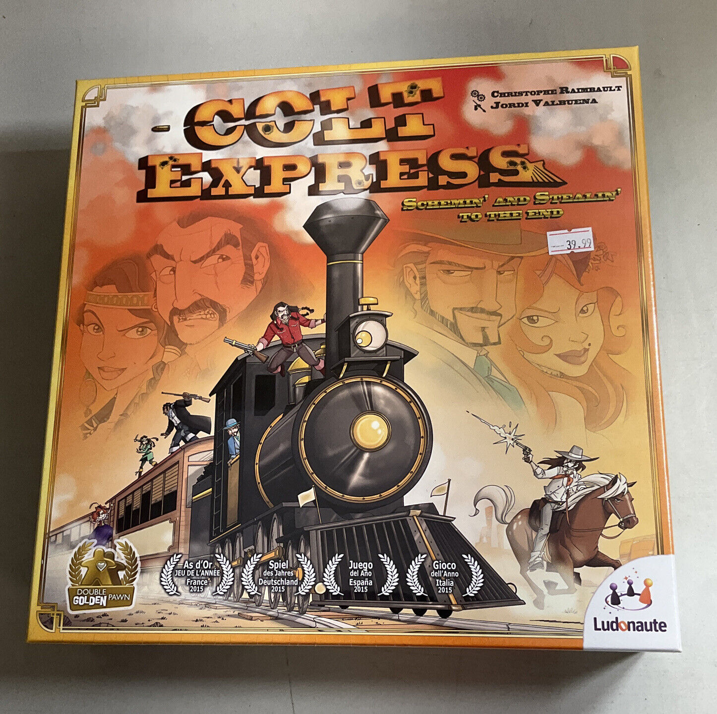 Colt Express Board Game NIB Ludonaute – Tacos Y Mas