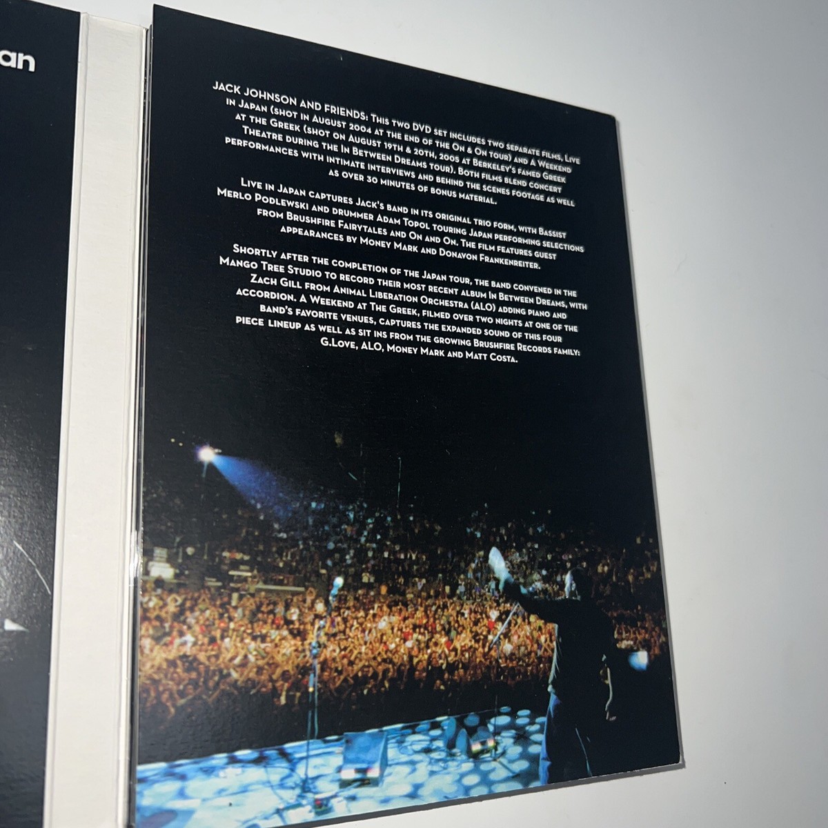 J ジョンソンA WEEKEND AT THEGREEK＋LiveInJapan Jack Johnson - A Weekend At The Greek & Live In Japan [2 DVD