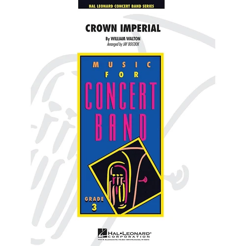 Crown Imperial - Young Concert Band Series Lvl 3 arranged by Jay Bocook