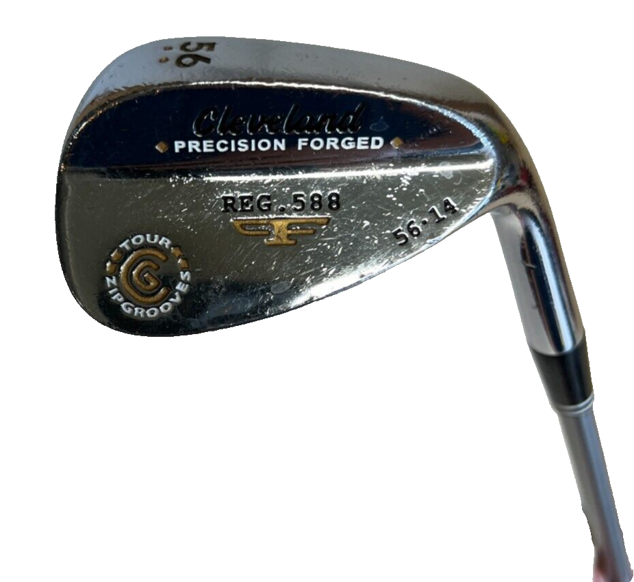 CLEVELAND REG 588 PRECISION FORGED SAND WEDGE 56 LOFT 14 CLEVELAND REG 588 PRECISION FORGED SAND WEDGE 56 LOFT 14