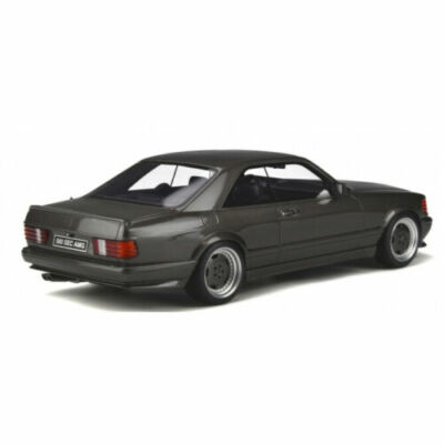 OTTO MOBILE 1987 Mercedes 560 SEC AMG (C126) Anthracite Grey 1:18