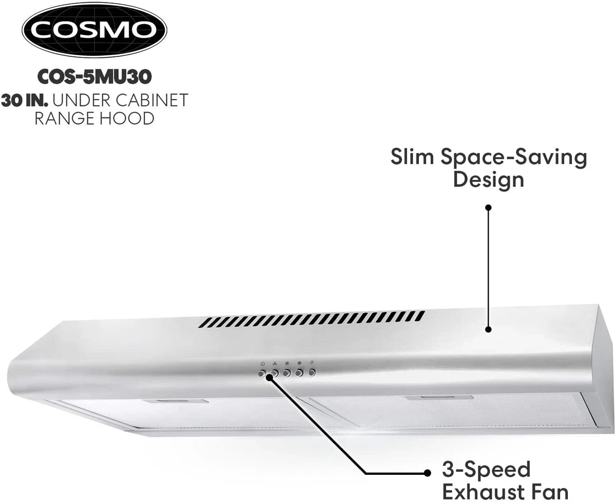 Cosmo Ductless Under Range Hood Matttroy