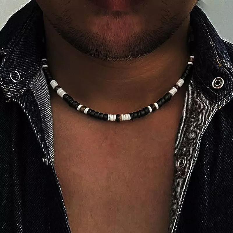 Men Stone Beaded Necklace | SHEIN