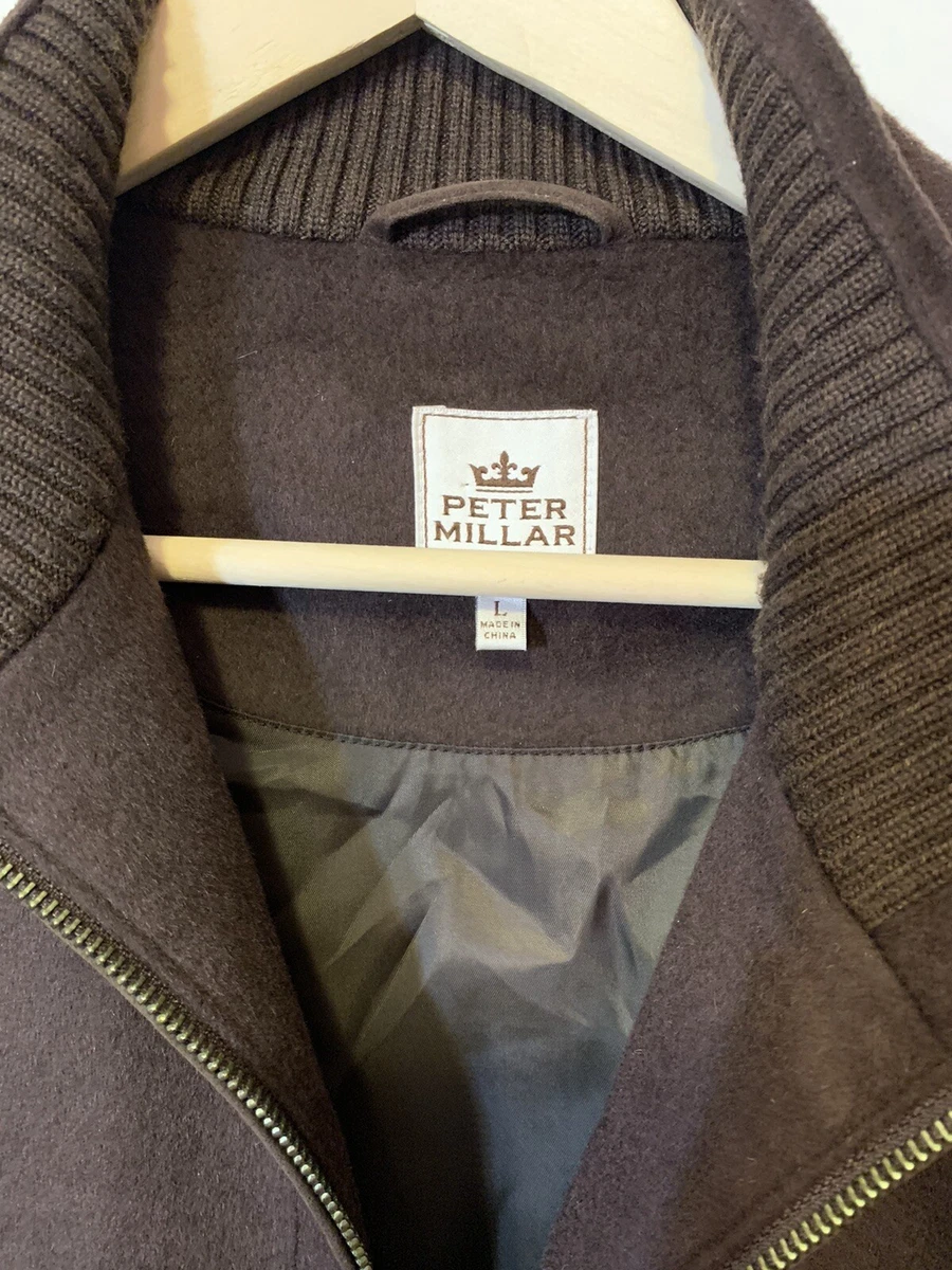 Peter millar westport crown wool & cashmere jacket top