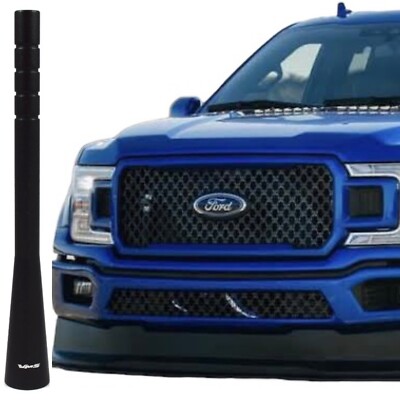 SHORT 5 INCH BLACK ANTENNA FOR FORD F150 F250 F350 RAPTOR EXCURSION ALL YEARS