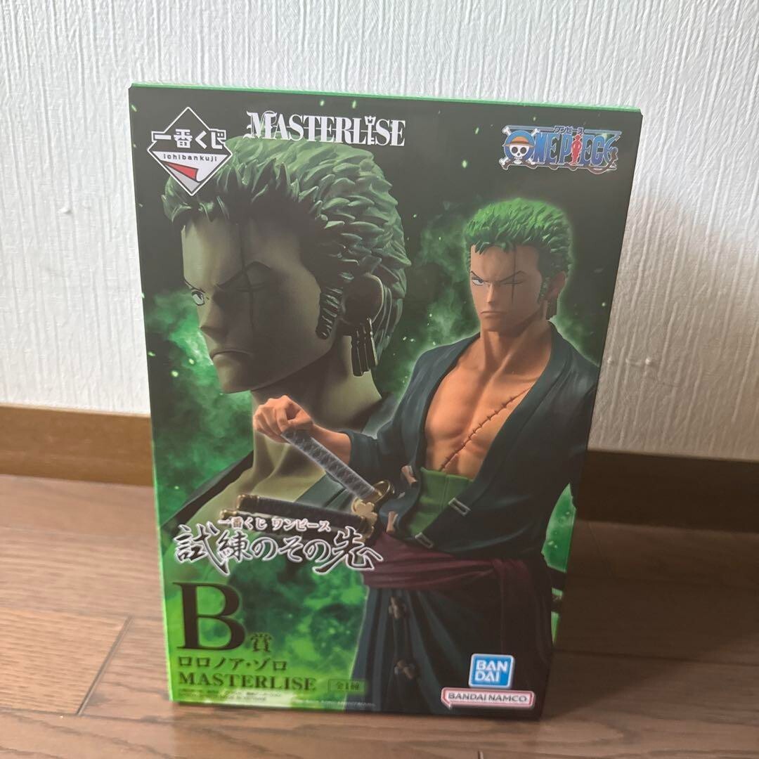 One Piece Ichiban kuji Beyond the Trials B Zoro MASTERLISE Figure