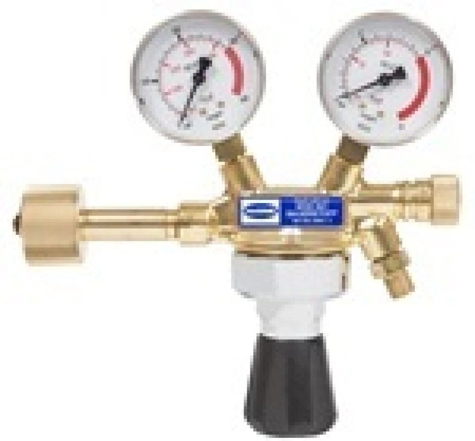 HARRIS Druckminderer mit Absperrventil, 0-10/300 bar Nr. 942OX, Sauerstoff